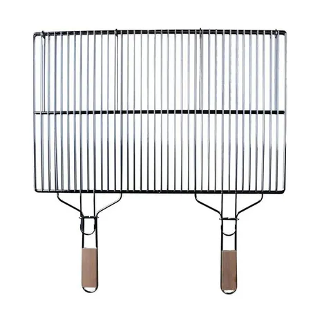 AKTÜRKLER 63x40 Krom Kaplamalı Çift Saplı Izgara
