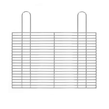 AKTÜRKLER 60x40 Çift Kulplu Krom Barbekü Tel Izgara